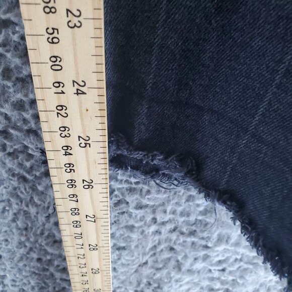 Old Navy Jeans Womens 10 Black OG Straight Smooth Pockets Stretch Denim - Picture 7 of 12